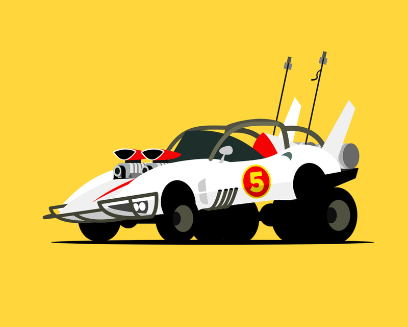 Illustration for article titled Pop Culture's Greatest Vehicles Get Ready for a Mad Max-Style Dystopia